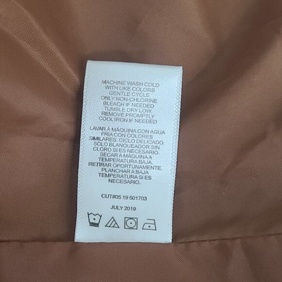 Ten Sixty Sherman ladies moto corduroy retro vibes jacket brown Size xs Hippie - Picture 10 of 10